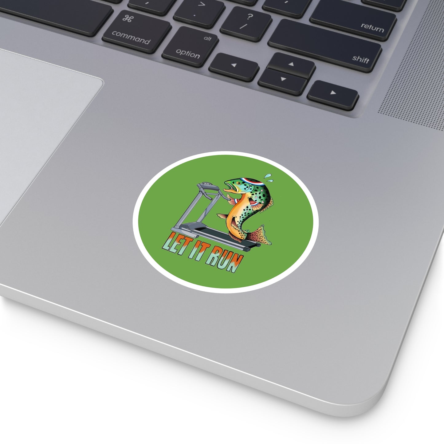 Let It Run Sticker